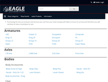 Tablet Screenshot of eagledist.com